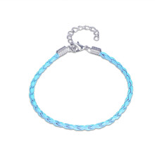 50Pcs Bracelet Making Cord DIY PU Assorted Colors for Jewelry