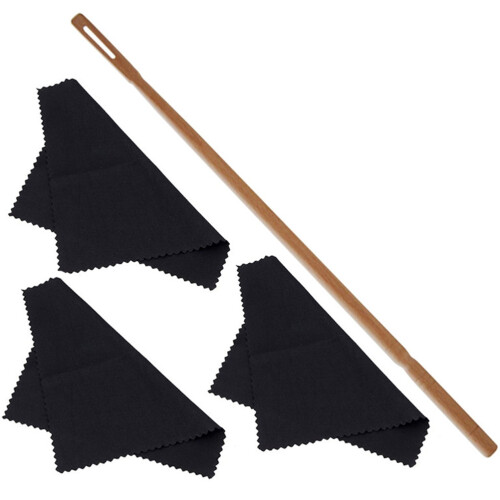 set strumenti per pulizia flauto con e asta 1