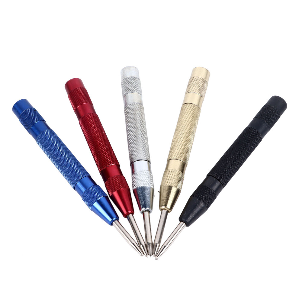 Automatic Carbon Steel Center Hole Punch Set, Multifunctional Locator 4291351598759