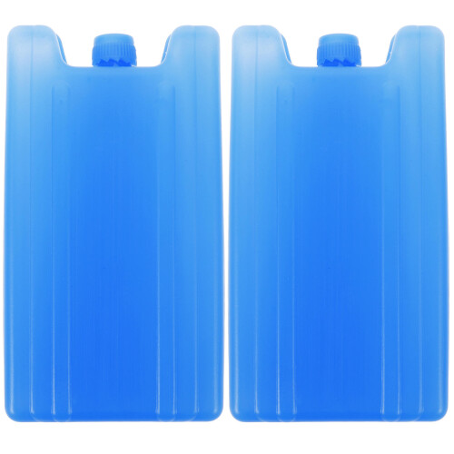 2 unidades de de recarregáveis plástico para coolers 2