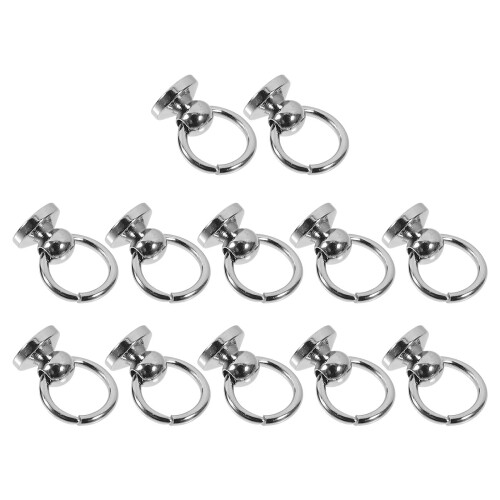 12 peças fivelas laterais para bolsa com clipe, conector, gancho, diy