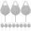 extrator universal de bandejas sim metal para , 100 unidades 4