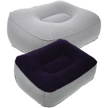 2 unidades almofada inflável pés PVC flocado +