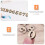 200 unid. 15 mm natural para scrapbooking e artesanato 11