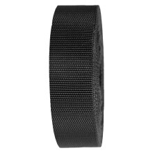 Nylon Heavy Duty Webbing Strap 20mm Width 10 Yards Roll Black For Bags Knapsacks Sewing DIY Accessories