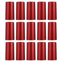 100Stk Rot Weinflaschen Folie PVC Schrumpfkapseln Für Halt Und Dekor