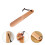 mittlerer holz-schuhlöffel, dauerhafter schuhheber 7