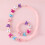 2Sets Kinder Dekorative Halskette Armband Schmetterlinge Schmuck 9