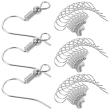 120 stuks DIY oorringhangers met oorringdopjes en haken voor oorbellen