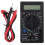 -830d digitale multimeter met pieptoon, voltage, , ohm, dc, lcd 2