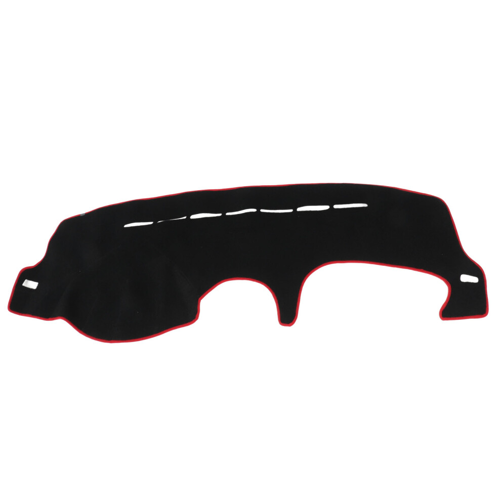 Car Dashboard Cover Anti Slip Edge Fit Citroen C2 2003-2009 Red 6931351603388