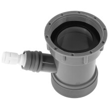 y-förmiger überlaufverbinder für küchenspüle 58 mm mit