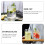 glasbecher mit , transparent, 1 satz 10