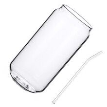 glasbecher mit , transparent, 1 satz