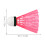 6 nylon-kunststoff badminton- pink für und außen 3