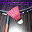 6 nylon-kunststoff badminton- pink für und außen 4