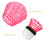 6 nylon-kunststoff badminton- pink für und außen 9
