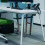 1Ensemble Fixation Tour Pièce Robuste Sous Bureau Acier Carbone Noir 5