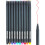 farbstift-set 0,38 mm, 10 stk feinspitzstifte in sortierten farben 2