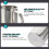 stainless steel coffee cup with handle for milk storage and bar use 7