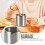 stainless steel coffee cup with handle for milk storage and bar use 8