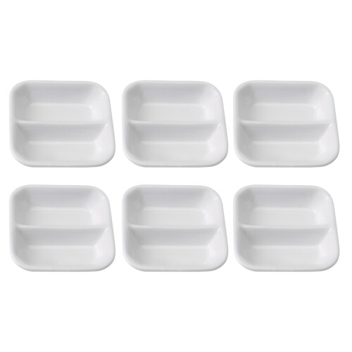 pure white ceramic small dishes for commercial use