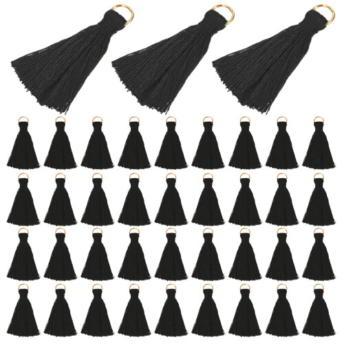 100 pezzi decorativi fai da te con frange e brillanti 2