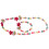 conjunto de com colar e pulseira de 7