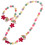 conjunto de com colar e pulseira de 10