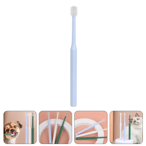 escova de dentes portátil para cachorro e gato, multiuso e doméstica 2