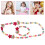conjunto de com colar e pulseira de 6