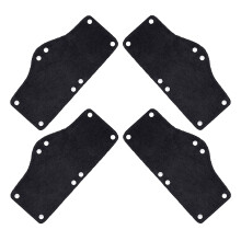 4 unidades de para capacete, reutilizável, absorvente, lavável
