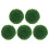 5-teiliges Formschnitt-Set mit grünen Foliage-Kugeln 1,2 cm 11