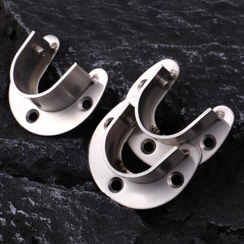 winomo 4pcs stainless steel u-shaped closet rod bracket 2
