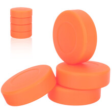 4 Stück Eishockey-Pucks, Gummipucks, Eishockey-Übungszubehör