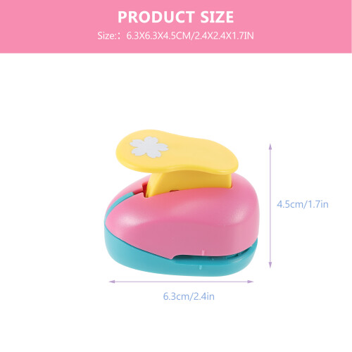 Multi Color Craft Art Paper Punch for Home DIY Projects 2