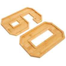 cijfer 60 charcuterieplank met vulbaar snackdienblad