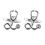 1 paar manchetknopen overhemd met stethoscoopdesign ( ) 2