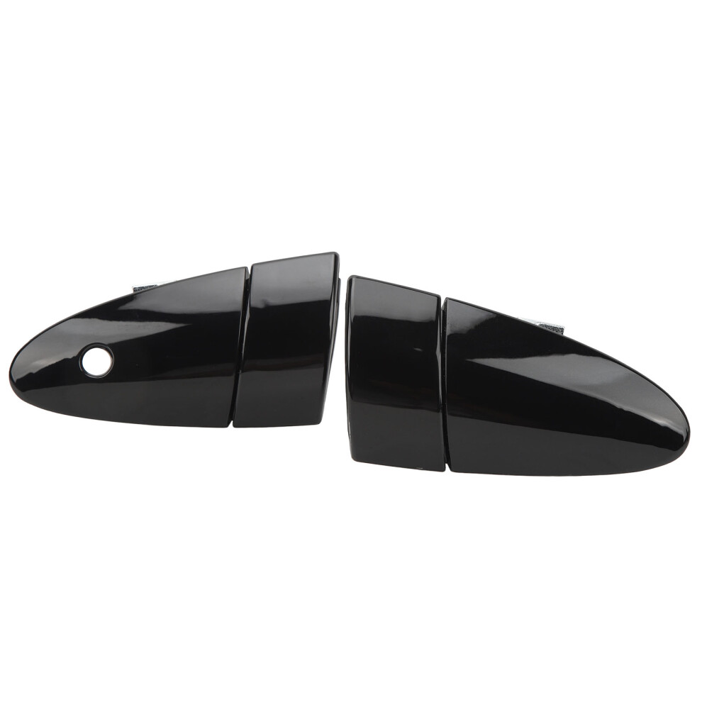 Pair Car Exterior Door Handle Left/Right For Cr-Z 2011-2015 Black 7901351607623