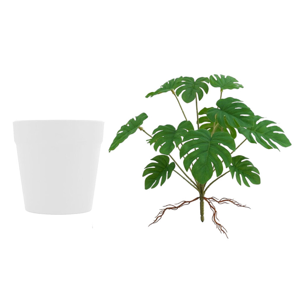 Artificial Monstera Deliciosa Leaves Tropical Paradise Fake Plant-image-OPC-PKQ8VPQ-NEW