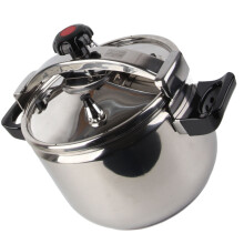 22L Stainless Steel Pressure Cooker 36cm for Gas & Induction Stoves