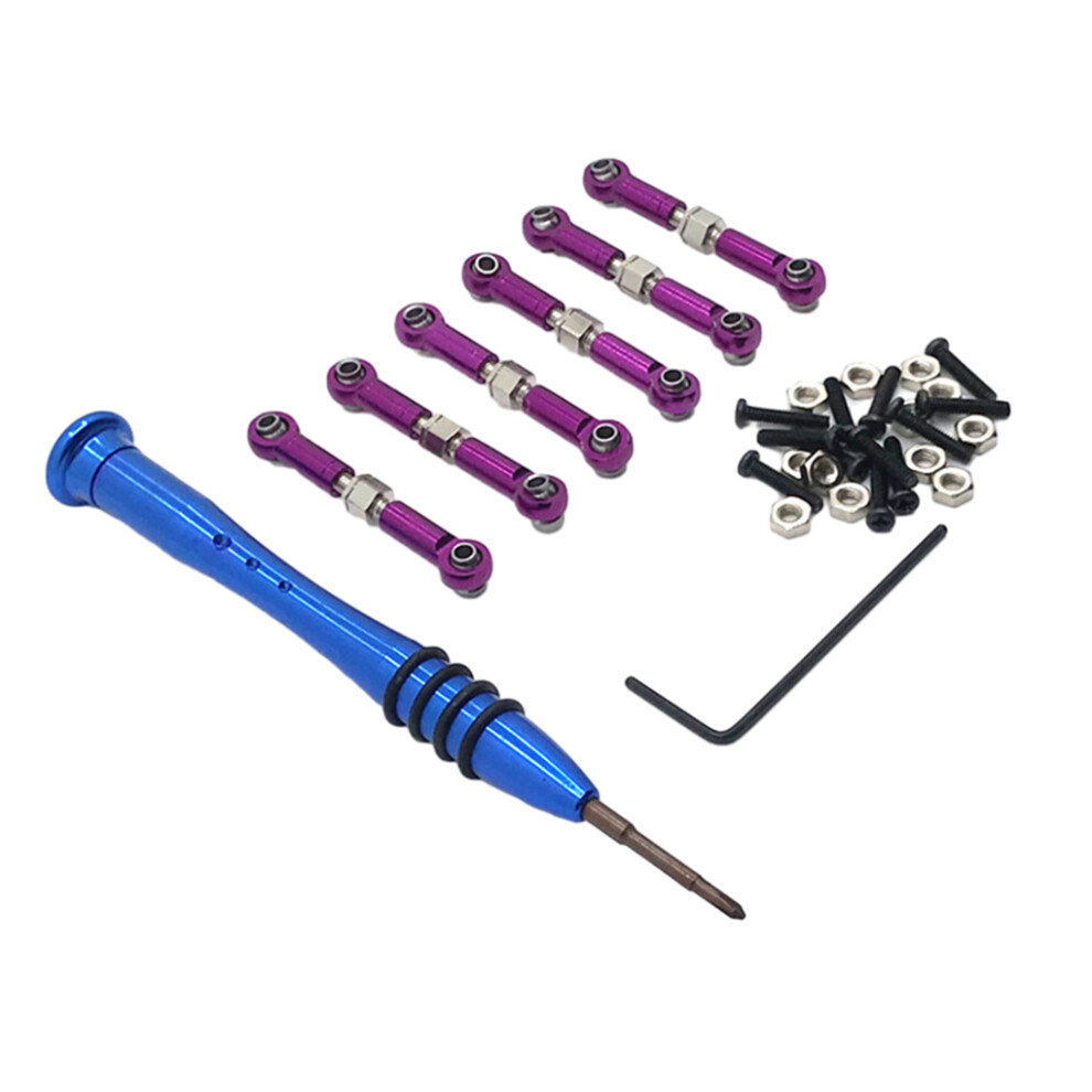 (purple) Steering Link Rod Set For A949 On-Road Vehicles Rc Steering Link Rod-image-OPC-PKQ928V-NEW
