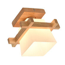 japanische holz wandleuchte modern für schlafzimmer wohnzimmer