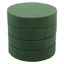 4Stk Rundes Blumensteckmoos Grün Florist Blumenschaum Für Zuhause