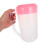 messkännchen mit , 2500 ml, hitzebeständig, kunststoff, rosa 4