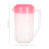 messkännchen mit , 2500 ml, hitzebeständig, kunststoff, rosa 2