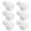 6St Lichtgewicht Polystyreen Sneeuwpop Modellen Voor DIY Decor 10