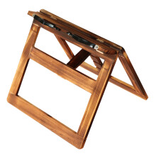 1 leseständer aus holz für tablet, zuhause &