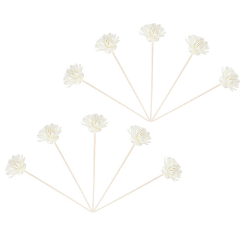 10 natürliche rattan diffusorstäbchen für duftöl blumenduft