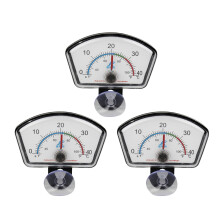 3-teiliges aquariumsthermometer mit zeiger für wassertemperatur